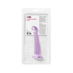 Нереалистичный фаллоимитатор Jelly Dildo S Toyfa Basic, TPE, фиолетовый, 15,5 см