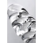 Двусторонний фаллоимитатор Sexus Glass, стекло, прозрачный, 16 см