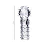 Насадка на палец A-Toys Hicks, TPE, прозрачный 8,5 см