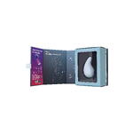 Вибромассажер Satisfyer Dew Drop, силикон, голубой, 8,1 см
