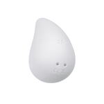 Вибромассажер Satisfyer Dew Drop, силикон, белый, 8,1 см
