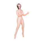 Кукла надувная Dolls-X by TOYFA Jennifer, шатенка, с двумя отверстиями, 150 см