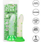 Светящийся фаллоимитатор фаллоимитатор Glow Stick Leaf
